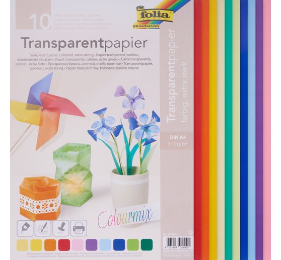 transparant papier, 10 vellen
