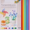 transparant papier, 10 vellen Kleurrijke