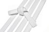 Paper strips "Glitter, white", 15 mm