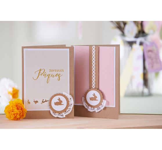 Bloc papier kraft « Mixed », 3 x 20 feuilles