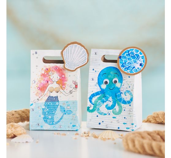 VBS Kraftpapier "Geschenktas", 10 stuks