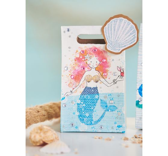 VBS Kraftpapier "Geschenktas", 10 stuks