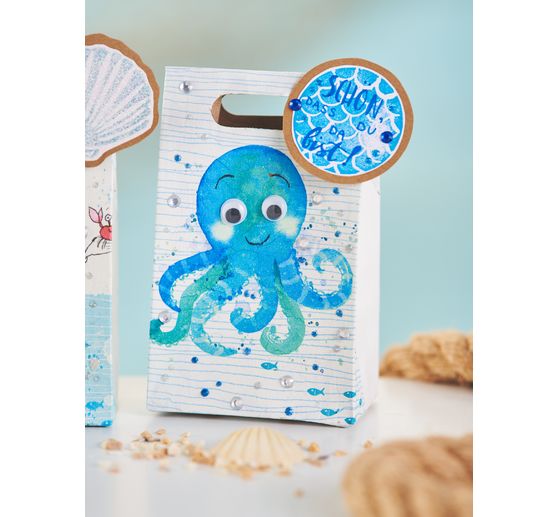 VBS Kraftpapier "Geschenktas", 10 stuks