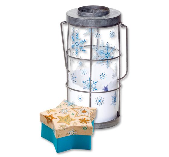 Stickers brillants « Noël », 5 feuilles env. 10 x 23 cm
