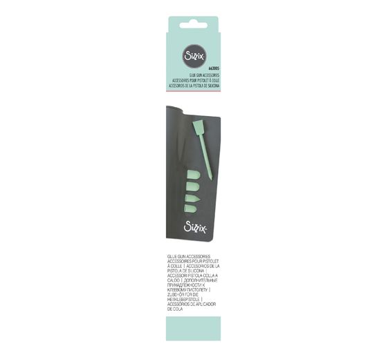 Sizzix accessories for hot glue gun