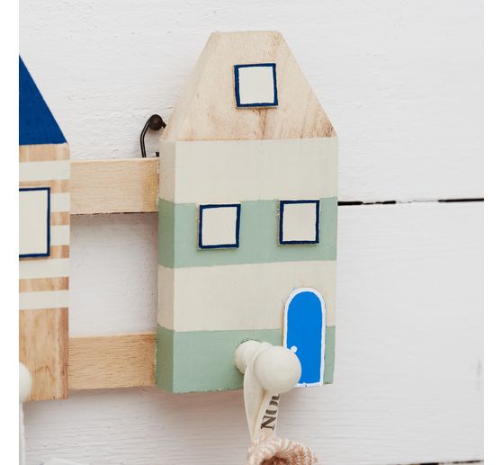 Portemanteau mural VBS « Maisons »