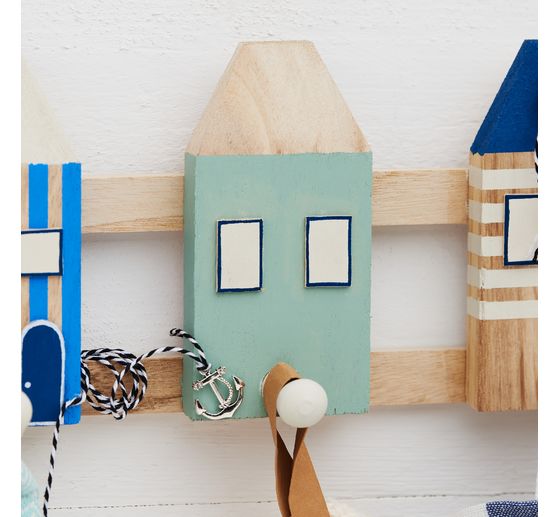 Portemanteau mural VBS « Maisons »