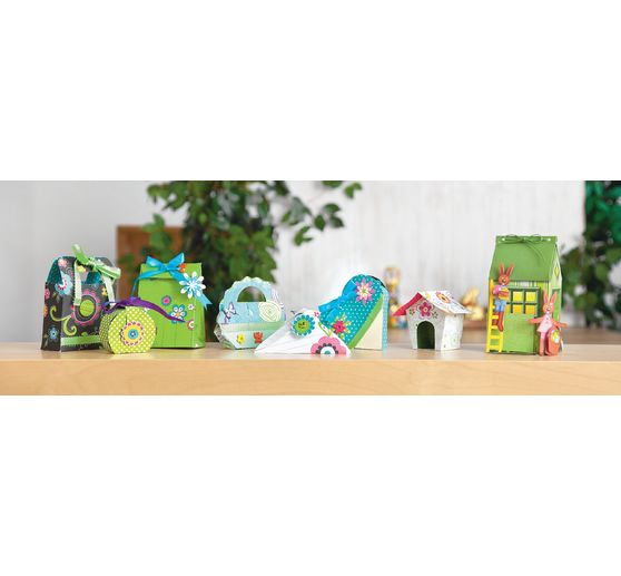 Kreativ Schablonen "Bella", 3er Set, Geschenkschachteln