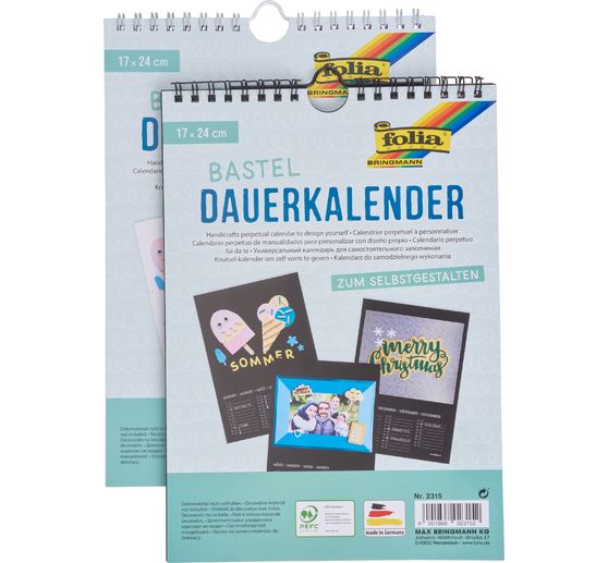 Handwerkkalender, 17 x 24 cm
