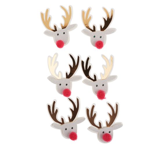 3D Sticker "Reindeer"