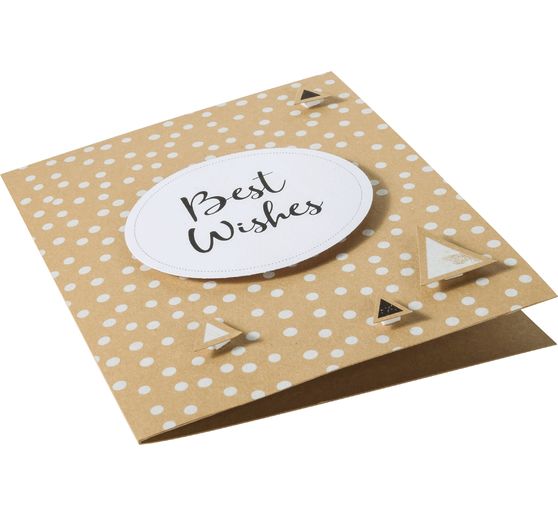 Motiefblok "Kraftpapier met motiefopdruk"