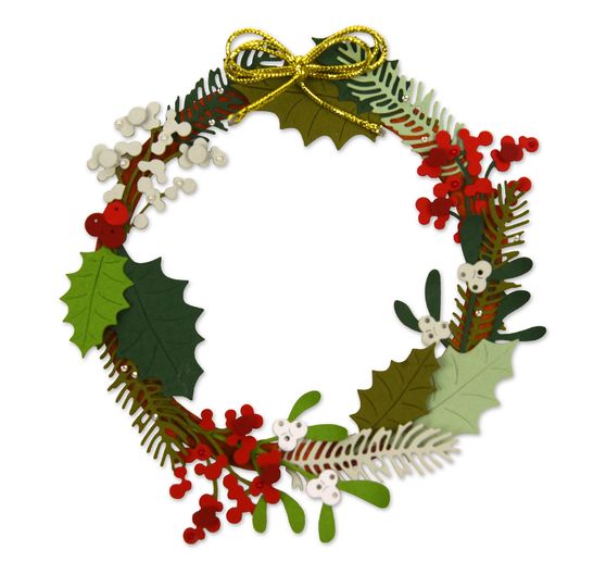 Sizzix Thinlits ponssjabloon "Winter Foliage"