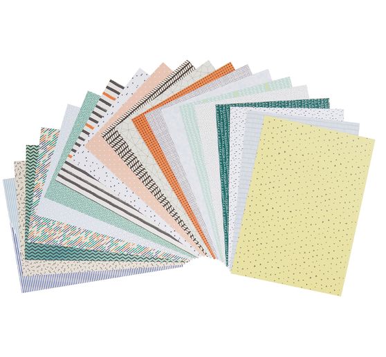 Bloc de papier à motifs « Minimaliste »