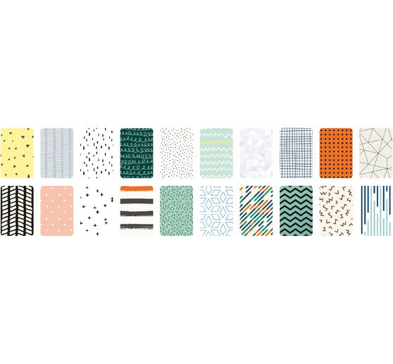 Bloc de papier à motifs « Minimaliste »
