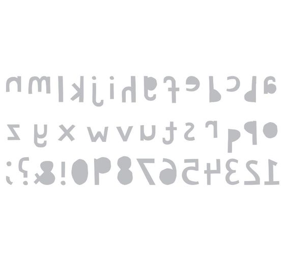 Gabarit d’estampe Sizzix Bigz « XL Alphabet Die - Cutout Lower by Tim Holtz »