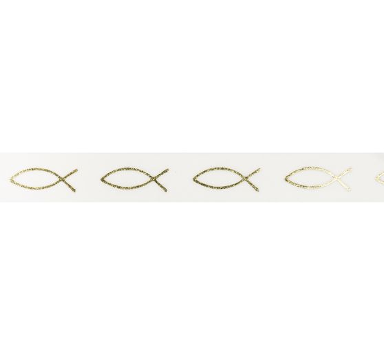 Washi Tape "Fish Goud"