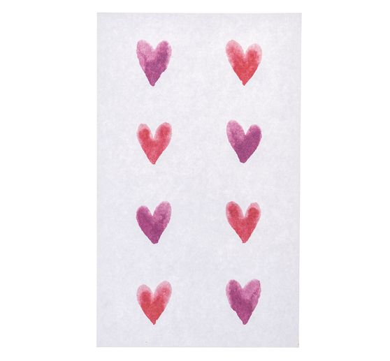 Sticker "Hearts Aquarelle"