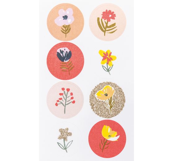 Sticker "Flower Hotfoil"