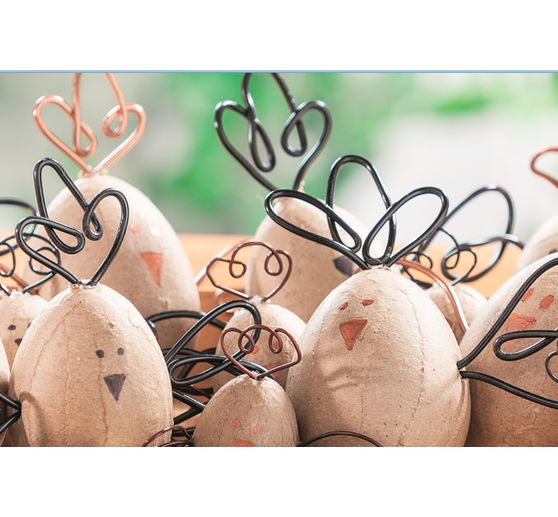 VBS Pappmaché-Eier, 10 Stück