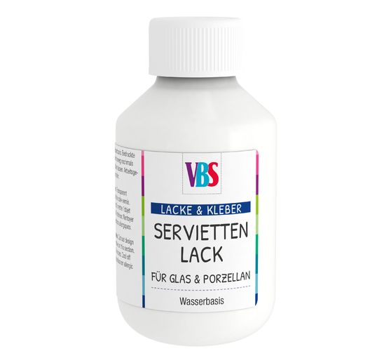 VBS Servetvernis "Glas & Porselein"