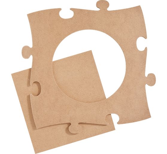VBS Puzzlerahmen "Rund", ca. 25 x 25 cm