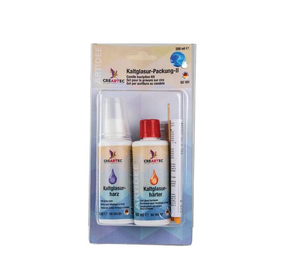 Koud glazuur set, 200 ml