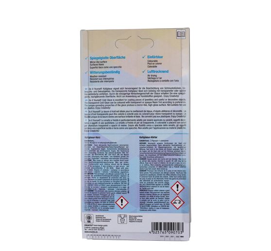 Koud glazuur set, 200 ml