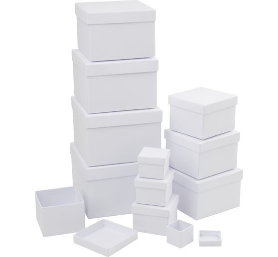 VBS Kartonnen dozen "Vierkant", set van 12