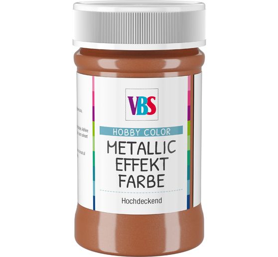 Peinture à effets métallisés pailletés VBS, 100 ml