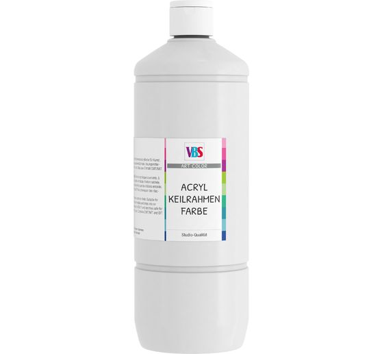 Peinture acrylique VBS pour châssis entoilés, 1000 ml