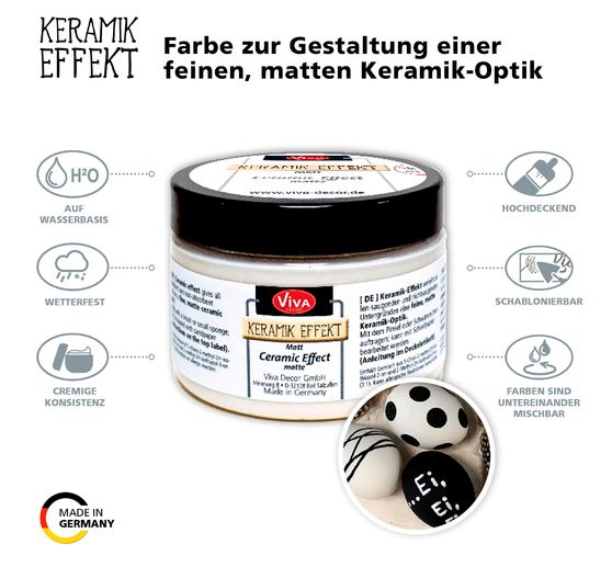 Viva Decor keramiek effect, oud wit