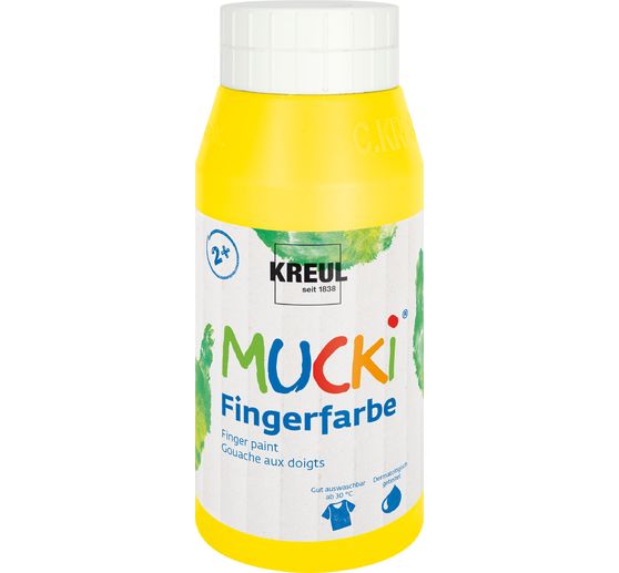 Peinture au doigt MUCKI, 750 ml