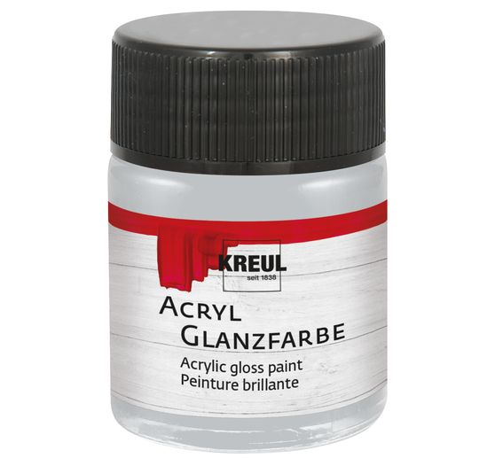 KREUL Acrylic gloss paint, 50 ml, metallic
