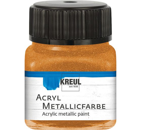 Peinture acrylique métallisée, 20 ml