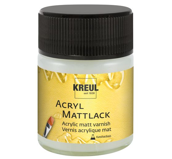 KREUL Vernis of blanke, 50ml, mat