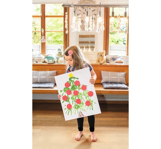 Peintures au doigt Marabu KIDS, set de 6