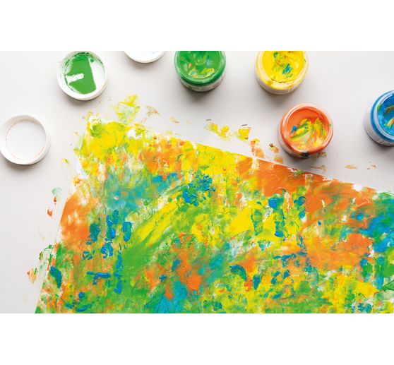Peintures au doigt Marabu KIDS, set de 6
