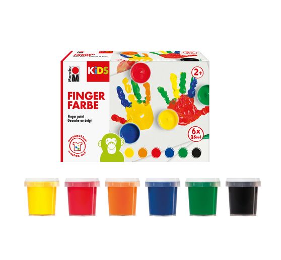 Marabu KIDS FINGER COLOR 6 SET