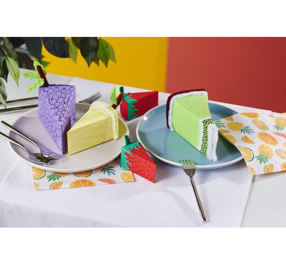 Schablonen-Set "Tortenstücke"