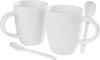 Tasses avec cuillère VBS, 2 pc.
