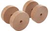 Disques/roues en bois, 4 pc., env.30 x 8 mm