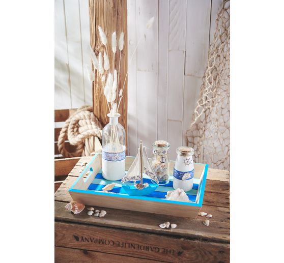 VBS Glazen fles met kurk