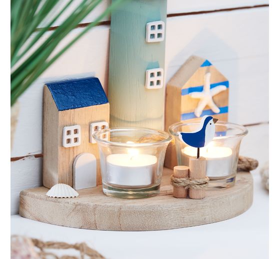 VBS Houten decoratieset "Havenpromenade"
