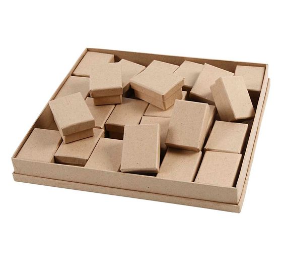 Cardboard boxes "Rectangle" in box, 24 pieces
