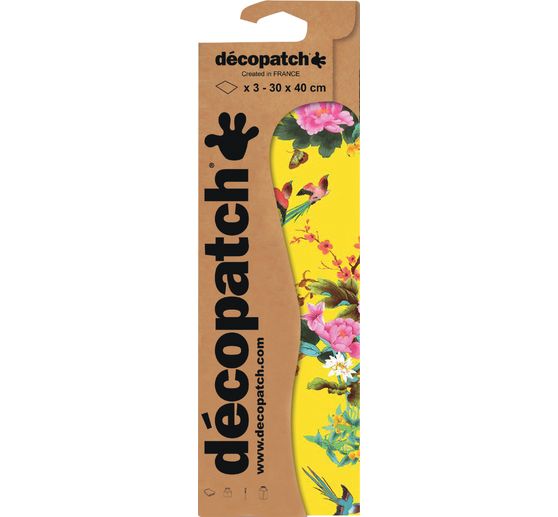 D&eacute;copatch papier "Dromen van bloemen"