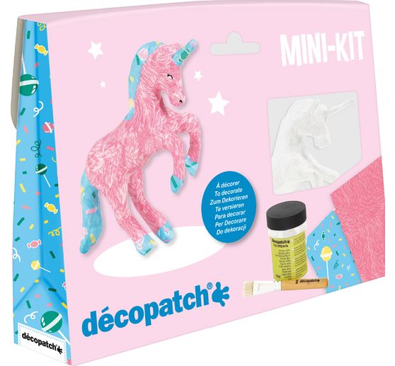 D&eacute;copatch Kit Mini "Einhorn"