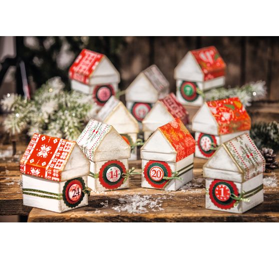 Boîtes en carton VBS « Maison », 40 pc.