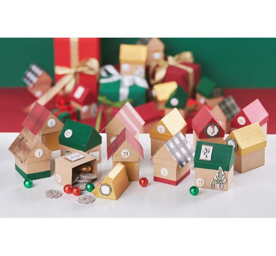 Boîtes en carton VBS « Maison », 40 pc.