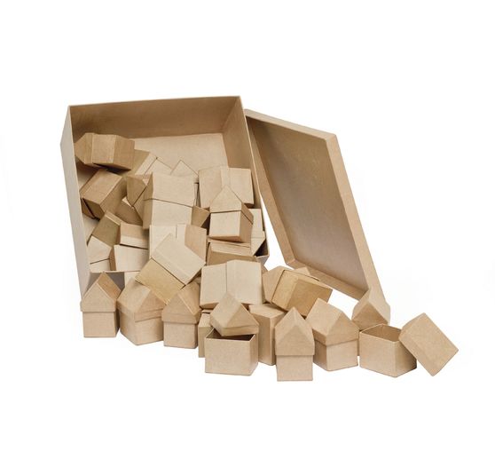 Boîtes en carton VBS « Maison », 40 pc.