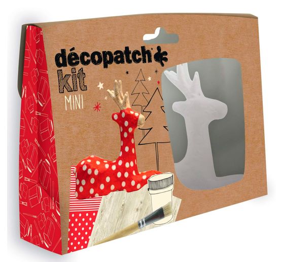 Mini-kit créatif Décopatch « Renne »